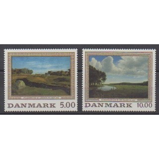 Danemark - 1992 - No 1046/1047 - Peinture