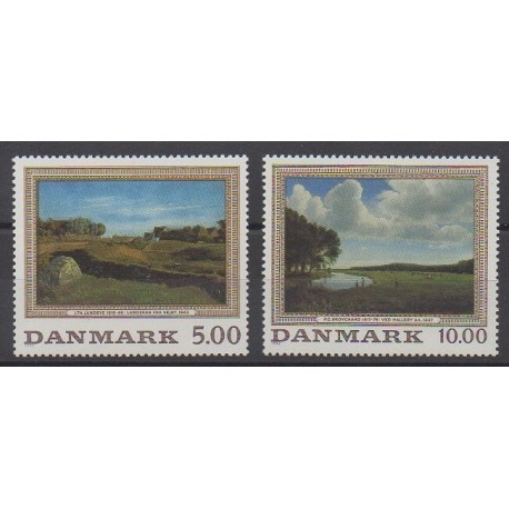 Danemark - 1992 - No 1046/1047 - Peinture