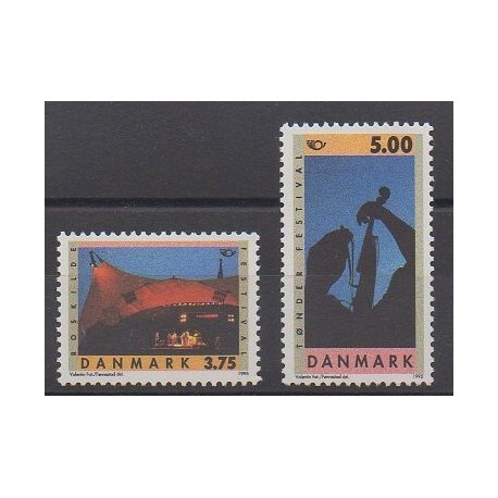 Danemark - 1995 - No 1108/1109 - Tourisme