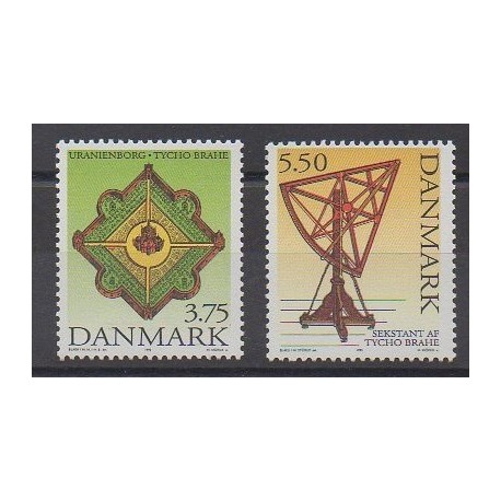 Denmark - 1995 - Nb 1113/1114 - Astronomy