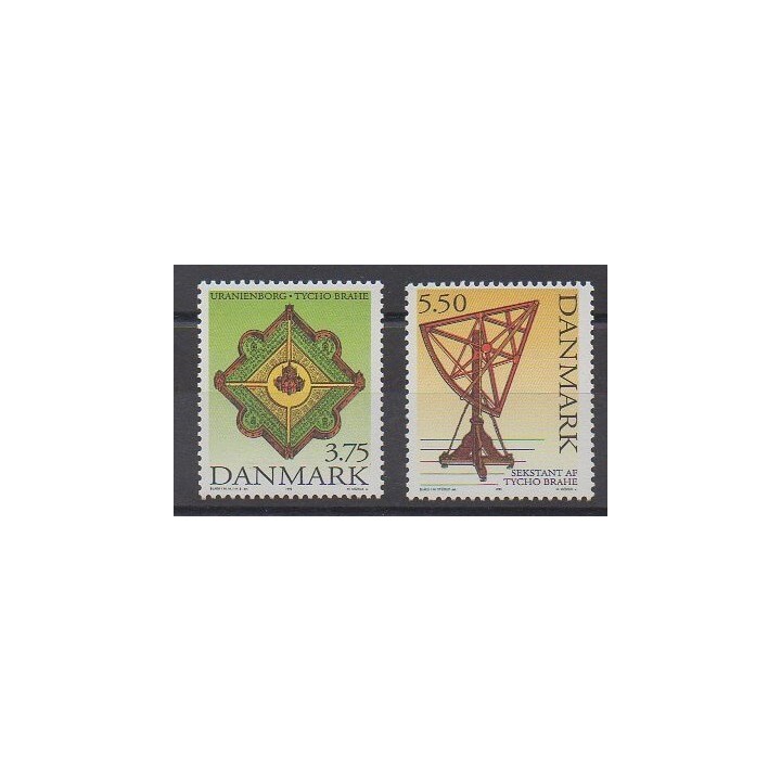Danemark - 1995 - No 1113/1114 - Astronomie