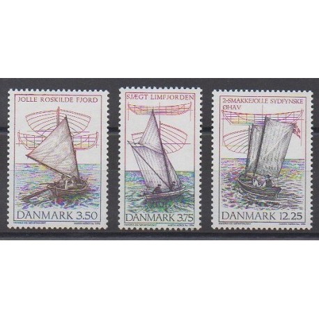 Denmark - 1996 - Nb 1130/1132 - Boats