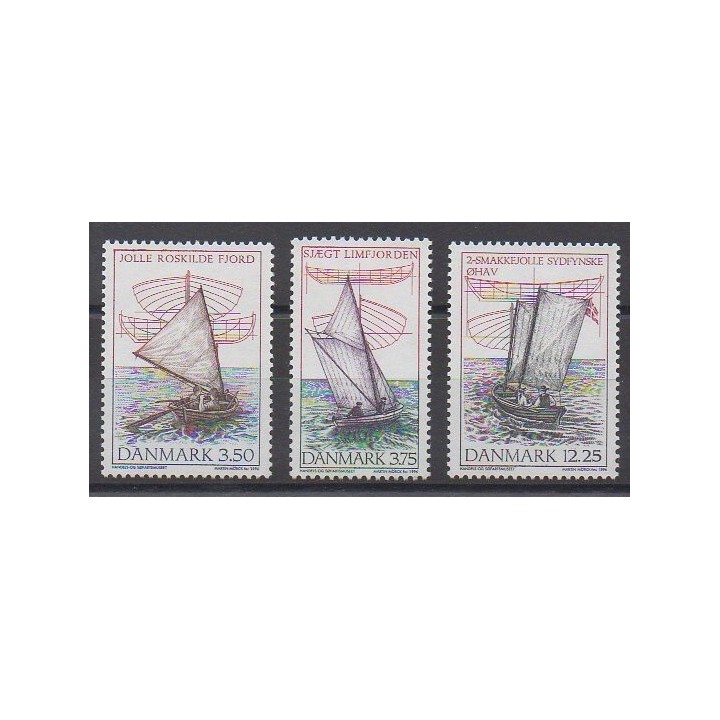 Denmark - 1996 - Nb 1130/1132 - Boats
