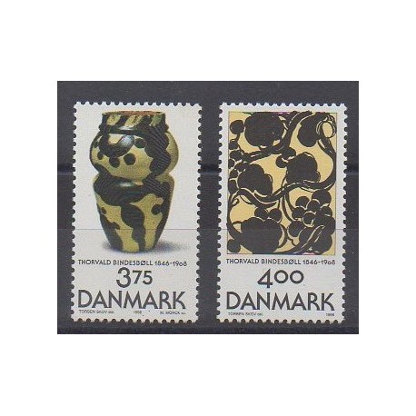 Denmark - 1996 - Nb 1139/1140 - Art