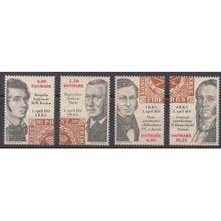 Danemark - 2001 - No 1274/1277 - Philatélie