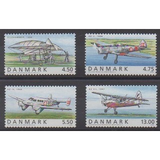 Denmark - 2006 - Nb 1443/1446 - Planes