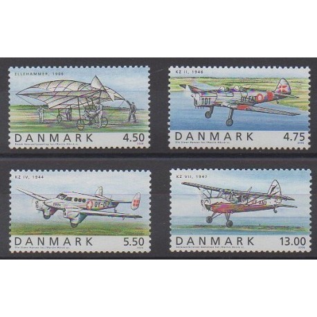 Danemark - 2006 - No 1443/1446 - Aviation