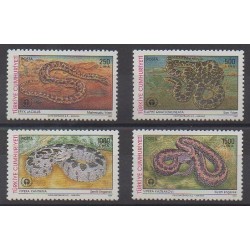 Turkey - 1991 - Nb 2686/2689 - Reptils