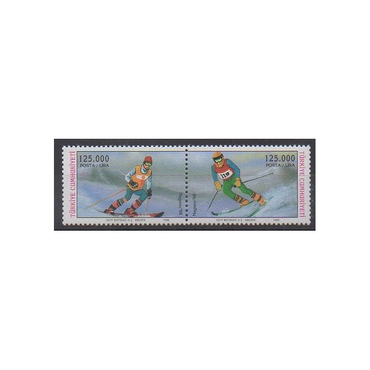Turkey - 1998 - Nb 2872/2873 - Winter Olympics