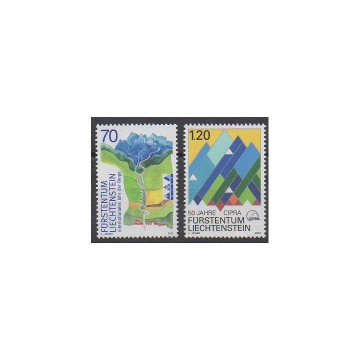 Liechtenstein - 2002 - No 1230/1231