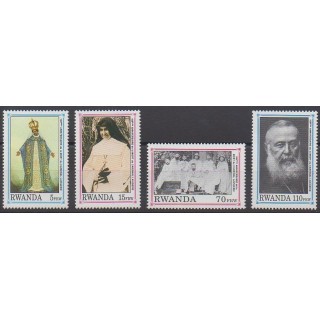 Rwanda - 1993 - Nb 1320/1323 - Religion