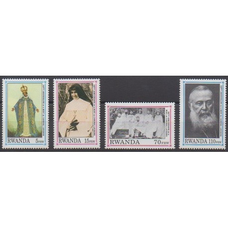 Rwanda - 1993 - No 1320/1323 - Religion