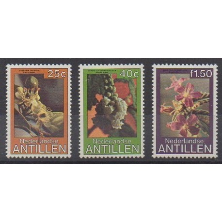 Antilles néerlandaises - 1979 - No 585/587 - Fleurs