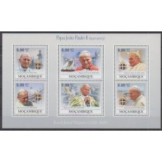 Mozambique - 2009 - Nb 2710/2715 - Pope