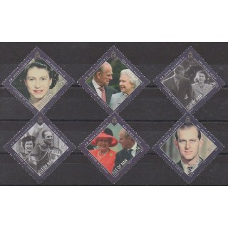 Man (Isle of) - 2011 - Nb 1681/1686 - Royalty