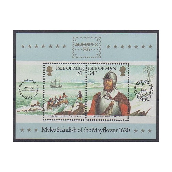Man (Isle of) - 1986 - Nb BF8 - Boats - Philately
