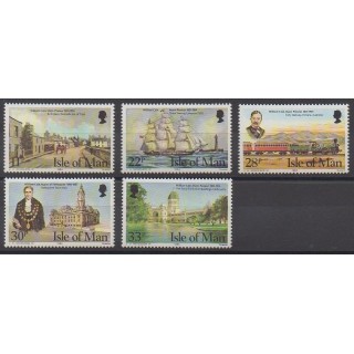 Man (Isle of) - 1984 - Nb 262/266 - Celebrities