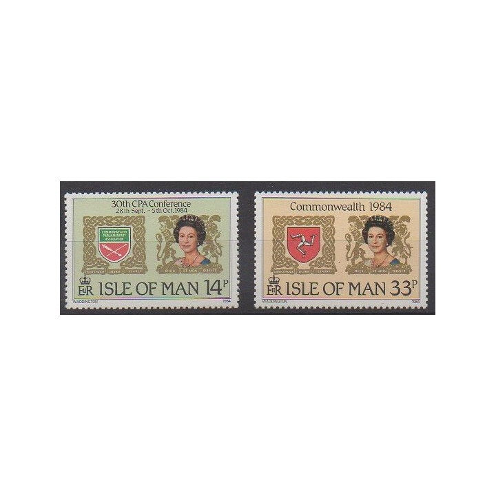 Man (Isle of) - 1984 - Nb 258/259 - Royalty