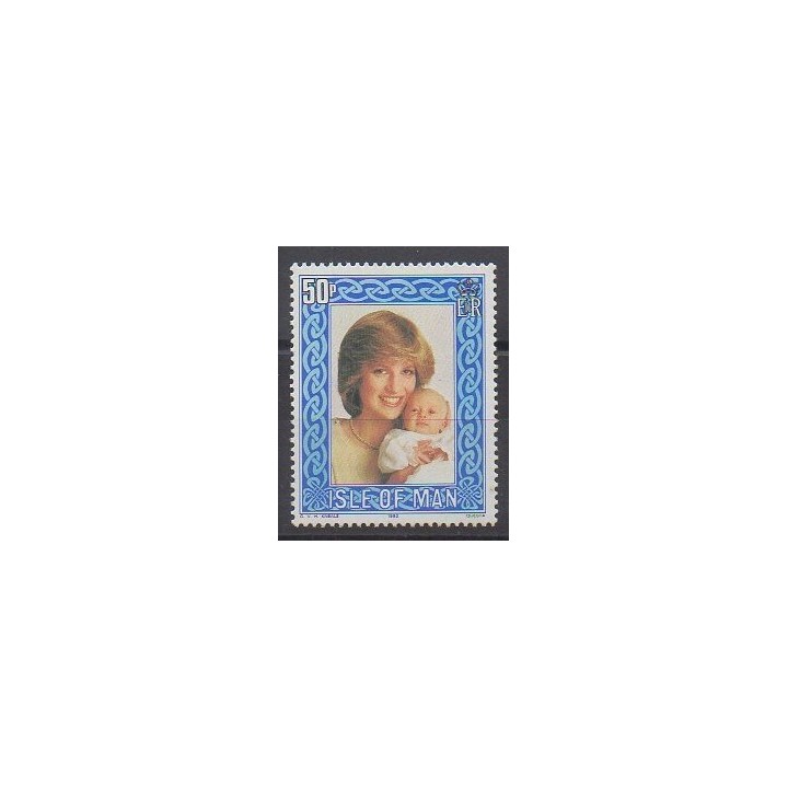Man (Ile de) - 1982 - No 214 - Royauté - Principauté