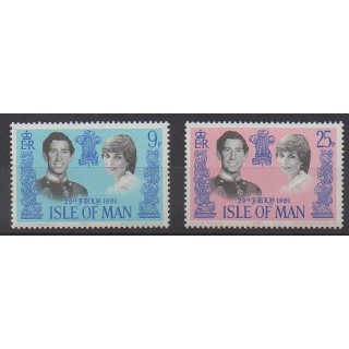 Man (Isle of) - 1981 - Nb 189/190 - Royalty