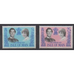 Man (Isle of) - 1981 - Nb 189/190 - Royalty
