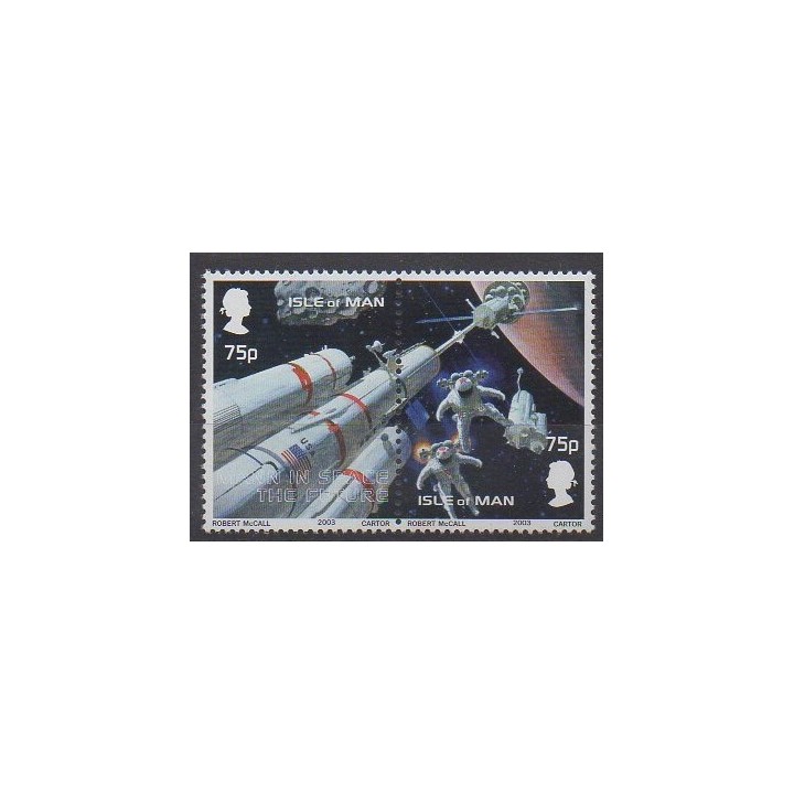 Man (Isle of) - 2003 - Nb 1067/1068 - Space