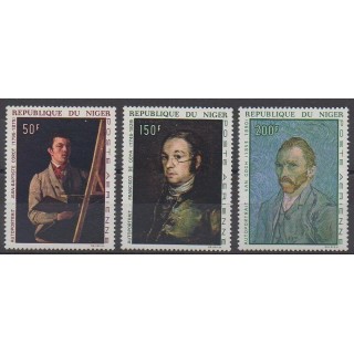Niger - 1968 - Nb PA80/PA82 - Paintings