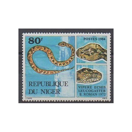 Niger - 1984 - No 653 - Reptiles