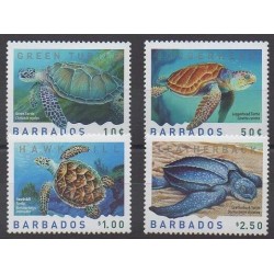 Barbade - 2007 - No 1184/1187 - Reptiles