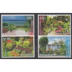 Barbados - 2014 - Nb 1286/1289 - Parks and gardens