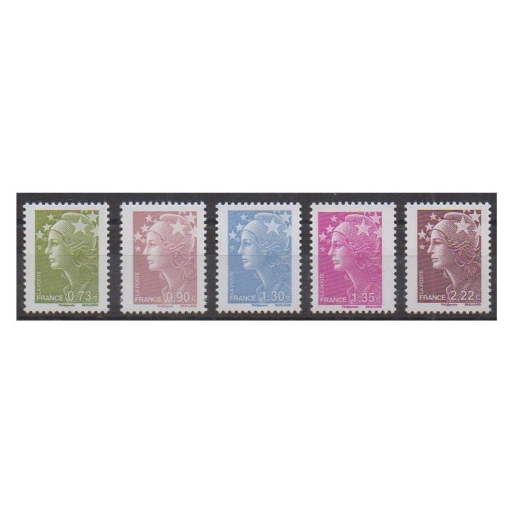 France - Poste - 2009 - Nb 4342/4346