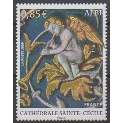 France - Poste - 2009 - No 4336 - Art - Églises