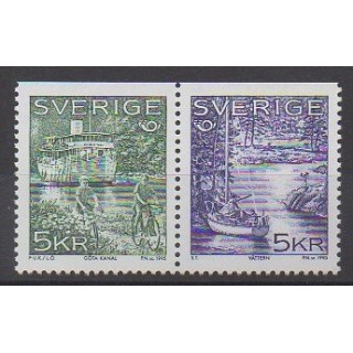 Sweden - 1995 - Nb 1865/1866 - Tourism