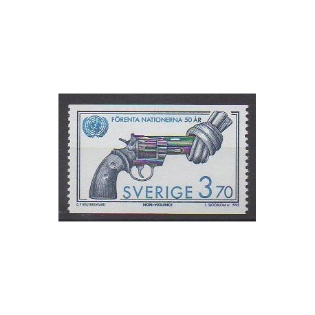 Suède - 1995 - No 1881 - Nations unies