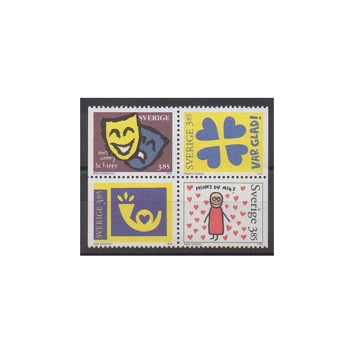 Sweden - 1996 - Nb 1933/1936