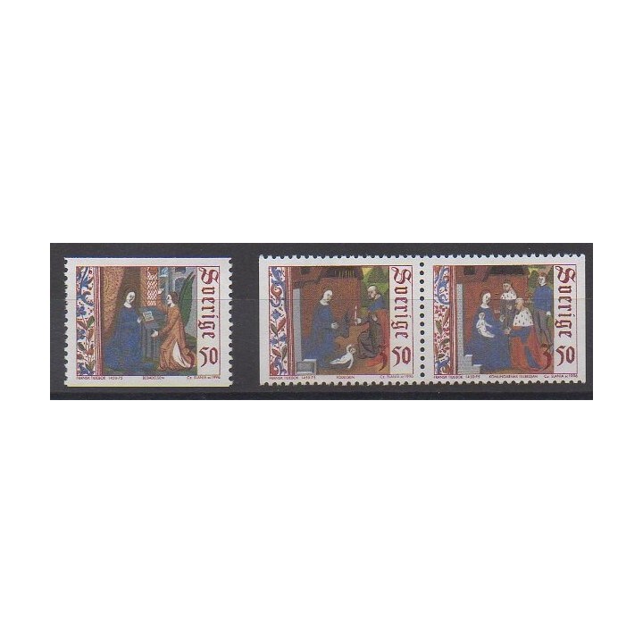Suède - 1996 - No 1951/1953 - Noël
