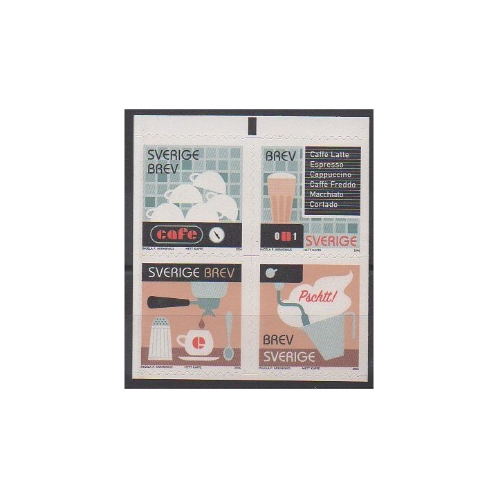 Suède - 2006 - No 2504/2507 - Gastronomie