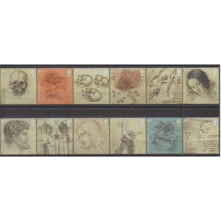 Great Britain - 2019 - 4736/4747 - Paintings - Science