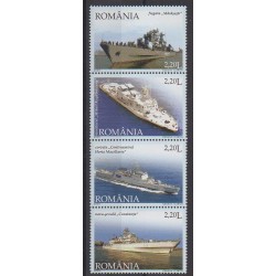 Romania - 2005 - Nb 5004/5007 - Boats