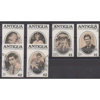 Barbuda - 1981 - Nb 549/555 - Royalty - Used - Used