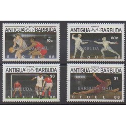 Barbuda - 1987 - Nb 906/909 - Summer Olympics