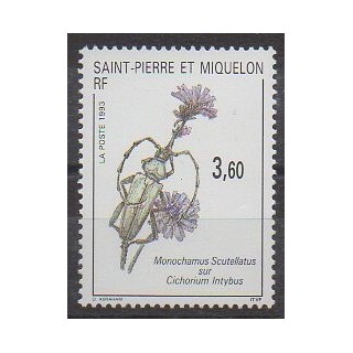 Saint-Pierre et Miquelon - 1993 - No 575 - Fleurs
