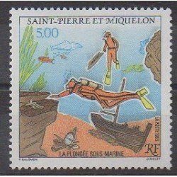 Saint-Pierre and Miquelon - 1993 - Nb 574 - Various sports