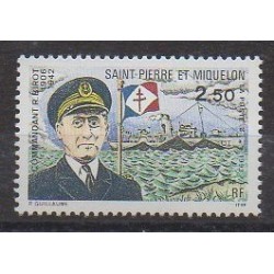 Saint-Pierre et Miquelon - 1993 - No 573 - Histoire militaire - Navigation