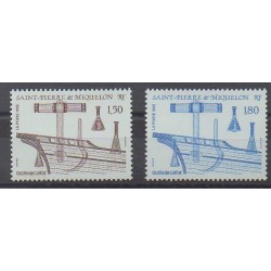 Saint-Pierre and Miquelon - 1992 - Nb 561/562 - Boats