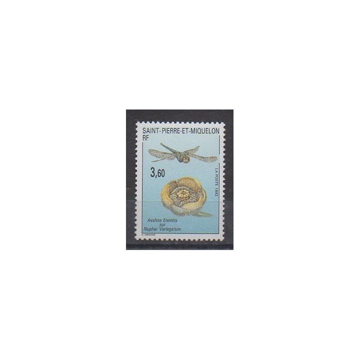 Saint-Pierre et Miquelon - 1992 - No 560 - Insectes