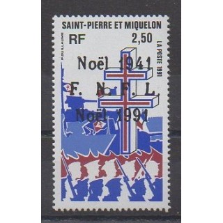 Saint-Pierre and Miquelon - 1991 - 554 - Various Historics Themes