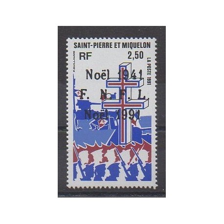 Saint-Pierre et Miquelon - 1991 - 554 - Histoire