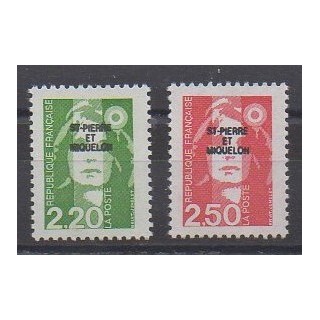 Saint-Pierre et Miquelon - 1991 - No 552/553