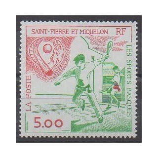 Saint-Pierre et Miquelon - 1991 - No 547 - Sports divers
